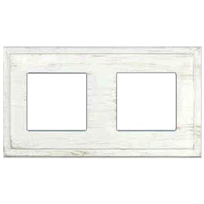 

FD01242BD Рамка Provence White Decape 2-постовая Fede, Provence FD01242BD