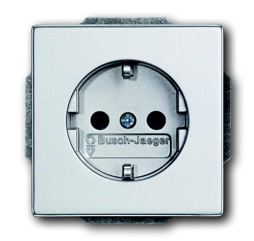 

2011-0-6213 (20 EUC-83-500), Розетка SCHUKO 16А 250В, цвет серебристо-алюминиевый, ABB, Future 20 EUC-83-500
