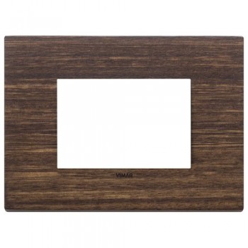 22653.33 Рамка Eikon EXE Зеленый эвкалипт 3-модульная Vimar фото