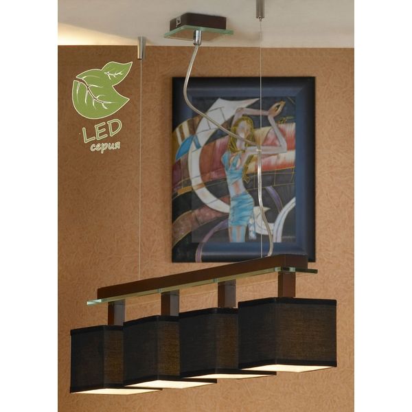 

Подвесной светильник Montone GRLSF-2573-04 Lussole, Чёрный, Montone GRLSF-2573-04