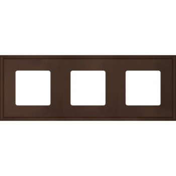 FD01603MK Рамка New Marco Мокко 3-постовая Fede фото