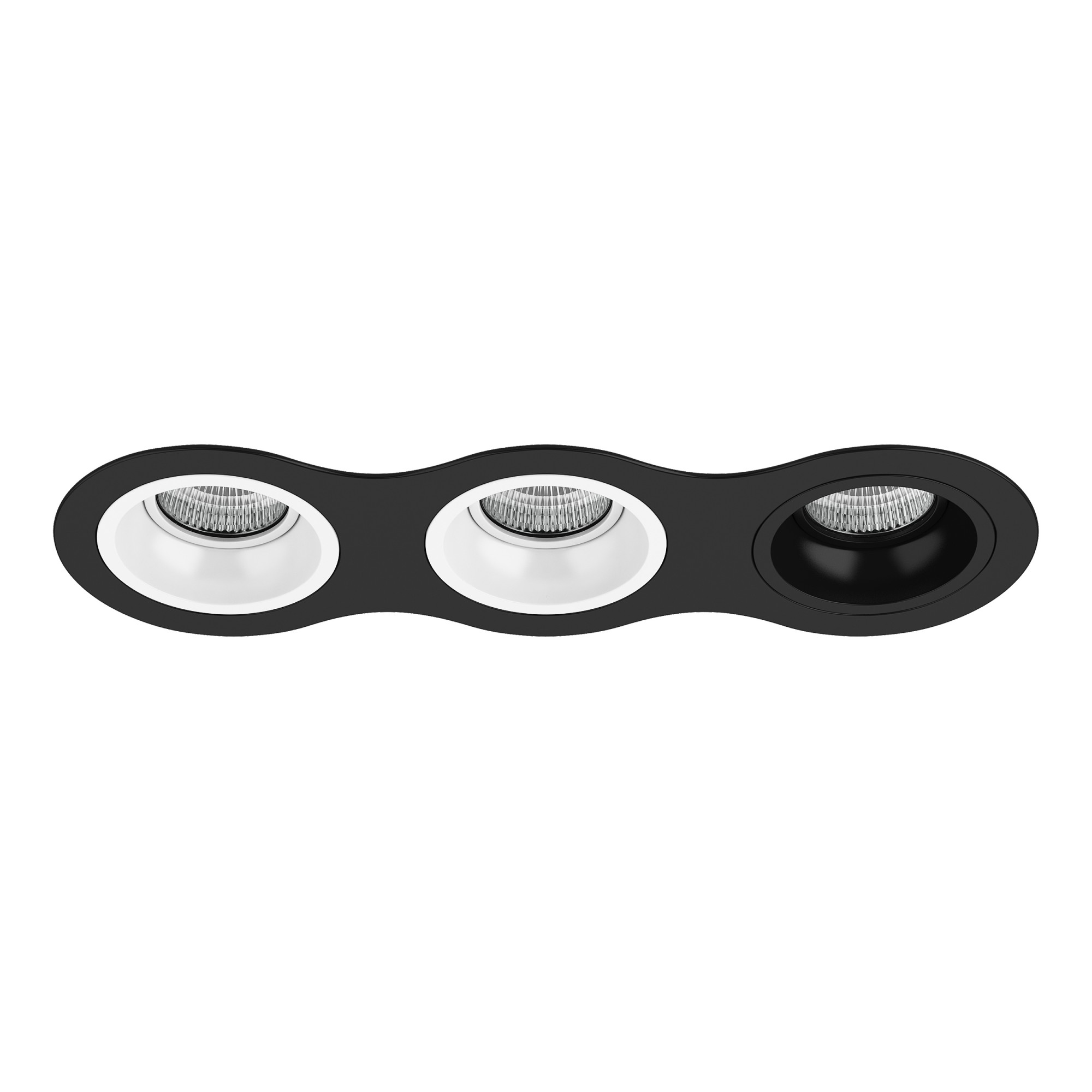 

Встраиваемый светильник Lightstar Domino D637060607, Чёрный, DOMINO D637060607