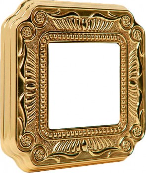 FD01361OB Рамка Firenze Золото 1-постовая Fede фото
