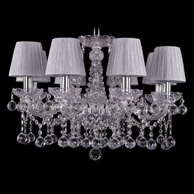 

Подвесная люстра Bohemia Ivele 1413/8/200/Ni/Balls/SH6, Серый, 1413 1413/8/200/Ni/Balls/SH6