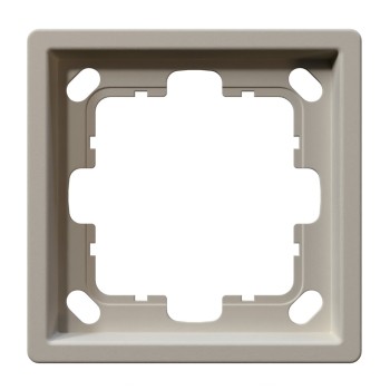 Рамка серия FD 1-постовая,  FD-Series Сахара Jasmart FD1001SH фото