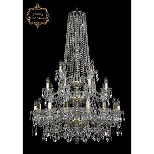 

Подвесная люстра ноя.25 11.25.16+8+4.300.3d.h-128.Gd.Sp Art Classic, Прозрачный, ноя.25 11.25.16+8+4.300.3d.h-128.Gd.Sp