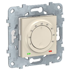 

NU550344 Термостат теплого пола, 10А, выносной термодатчик, Бежевый Schneider Electric, Unica Studio NU550344