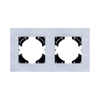 Рамка 2-кратная серебро Kollinger Reflex AL RA2SR фото