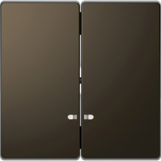 

MTN3420-6052 D-life клавиша 2-ная с линзой для led модуля, мокко Merten, D-Life MTN3420-6052
