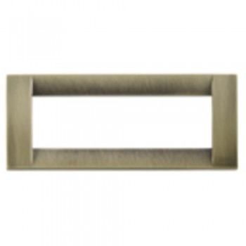 16736.37 Рамка Idea Classica Античная латунь 6 модулей Vimar фото