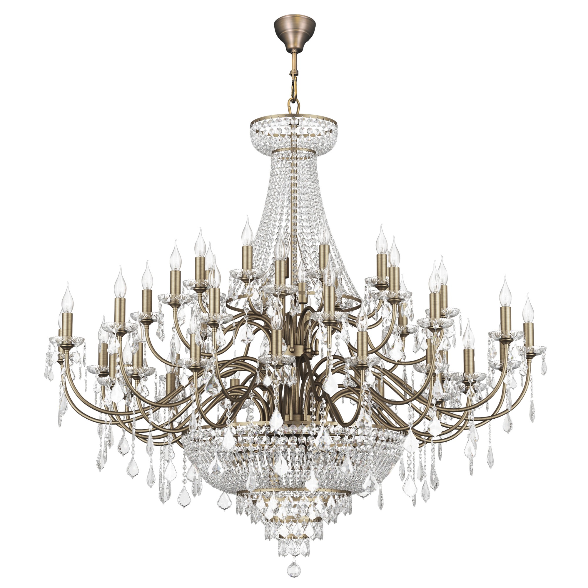 

Люстра подвесная Lightstar Classic 700511, Бронза, Classic 700511