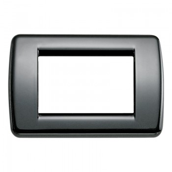 16753.23 Рамка Idea Rondo Антрацит 3-модульная Vimar фото