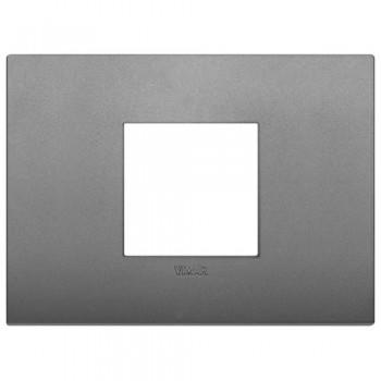 19652.02 Рамка Arke Classic Ардезия матовая 2 модуля Vimar фото