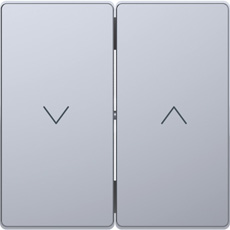 

MTN3855-6036 D-life клавиша-кнопка для жалюзи, нерж. сталь Merten, D-Life MTN3855-6036
