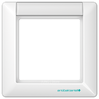 ABAS581NAWW Рамка Антибактериальная версия AS 500 Белый 1-постовая Jung фото