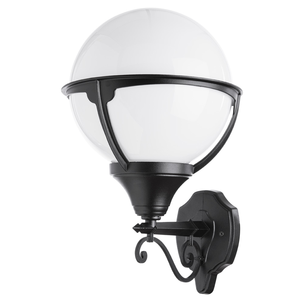 

Уличный настенный светильник Arte Lamp Monaco A1491AL-1BK, Чёрный, Monaco A1491AL-1BK