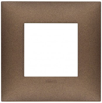 09662.24 Накладка Neve up на 2 модуля, медь матовая  Vimar фото