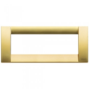 16736.33 Рамка Idea Classica Золото матовое 6 модулей Vimar фото