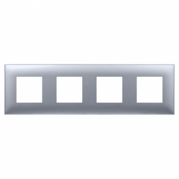 Рамка ARTLEBEDEV Закаленная сталь 8 модуля DKC Avanti 4404908 фото