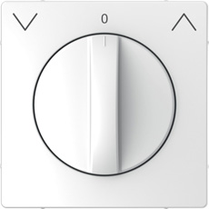 

MTN3875-6035 D-life центральн. накладка для поворот. мех-ма рольставней, бел. лотос Merten, D-Life MTN3875-6035