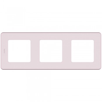 Рамка - 3 поста Розовый Legrand INSPIRIA 673954 фото