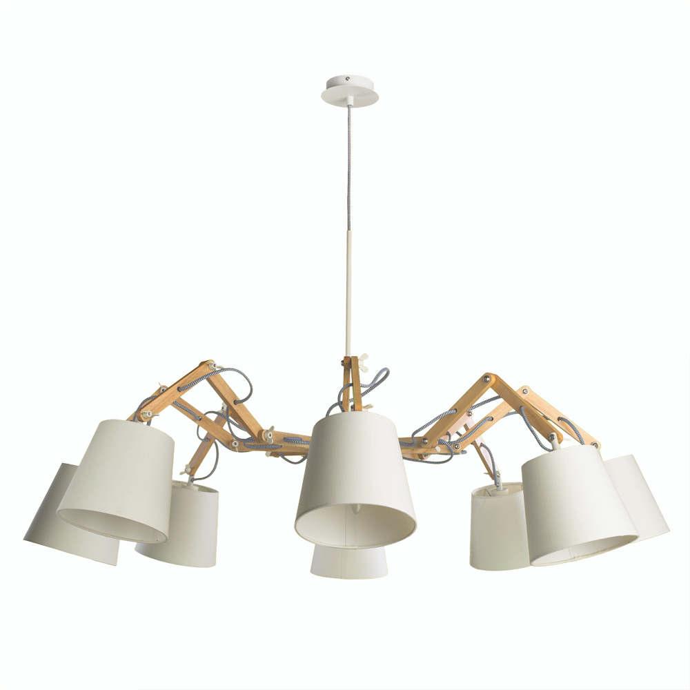 

Люстра подвесная Arte Lamp Pinocchio A5700LM-8WH, Белый, Pinocchio A5700LM-8WH