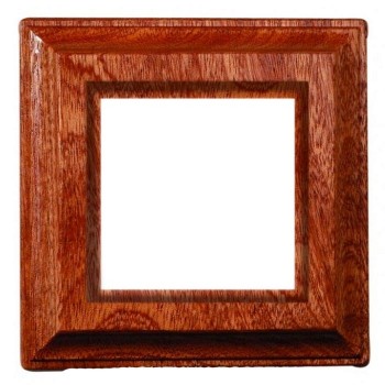 36831162 Рамка с квадратным вырезом Venezia Carre Сапелли 1-постовая Fontini фото