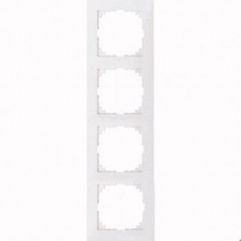 MTN4040-3619 Рамка M-Pure Полярный белый 4-постовая Merten фото