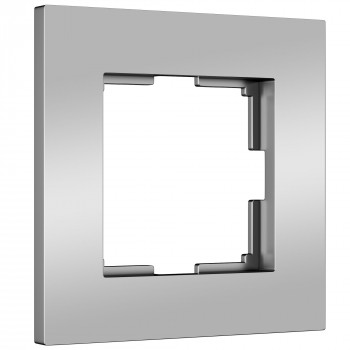 Рамка на 1 пост Slab (серебро матовый) Werkel a062811 W0012965 фото