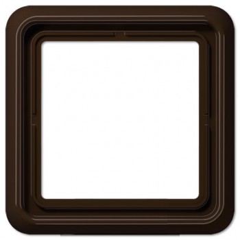 CD581BR Рамка CD 500 Коричневый 1-постовая Jung фото