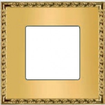 FD01211OR Рамка Toledo Золото 1-постовая Fede фото