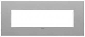 22657.02 Рамка Eikon EXE Серебро 7-модульная Vimar фото