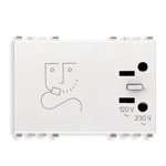 

20290.B Розетка для электробритвы 230в, белая Vimar Eikon, Eikon Total Look 20290.B