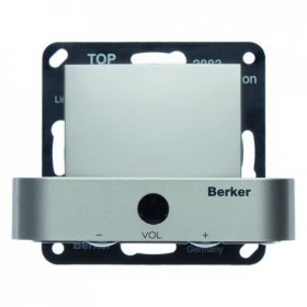 

28838916 DOCKINGSTATION, S.1/B.x, цвет: стальной лак Berker, S.1 28838916