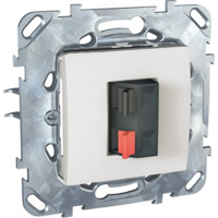 

MGU5.486.18ZD Аудио розетка белый Schneider Electric, Unica Хамелеон MGU5.486.18ZD