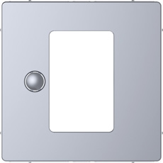 

MTN5775-6036 D-life центральная накладка для сенсорного термостата, нерж. сталь Merten, D-Life MTN5775-6036