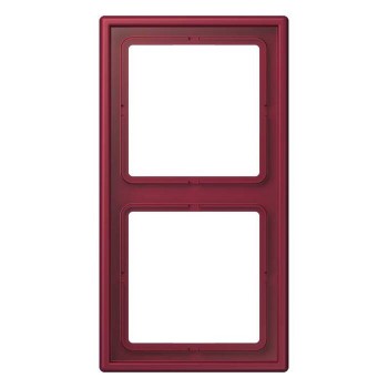 LC9824320M Рамка Les Couleurs Le Corbusier Le rubis 2-постовая Jung фото