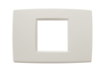 09647.02 Накладка Neve up на 2 модуля центрально бежевая  Vimar фото