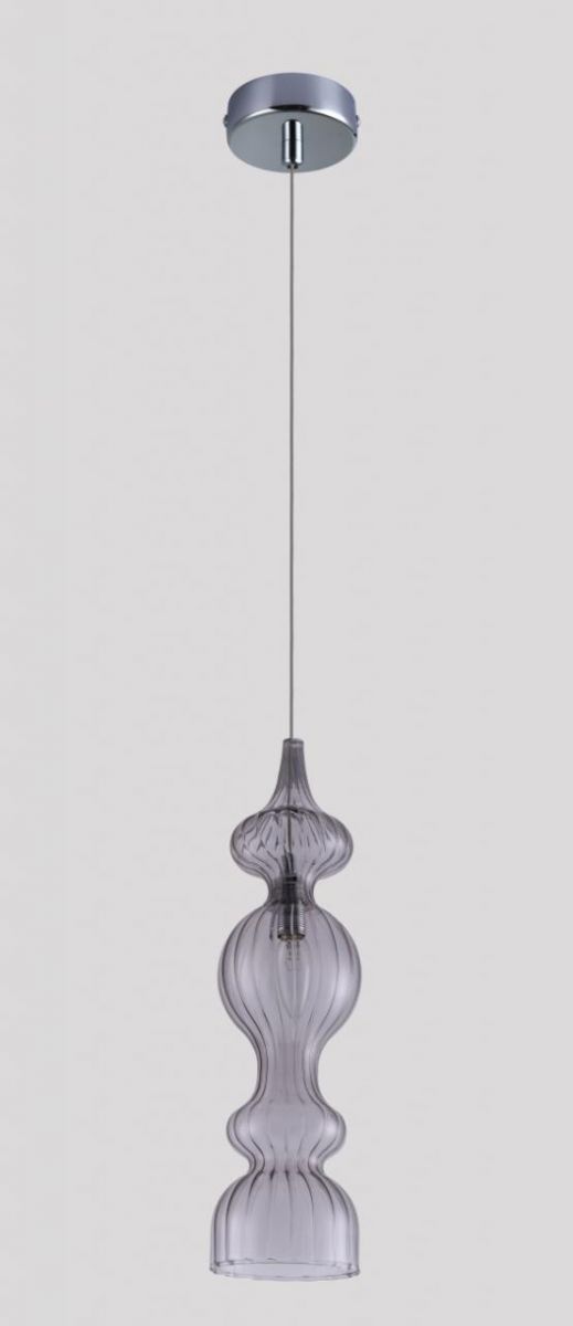 

Подвесной светильник Crystal Lux Iris SP1 A Smoke, Серый, Iris Iris SP1 A Smoke