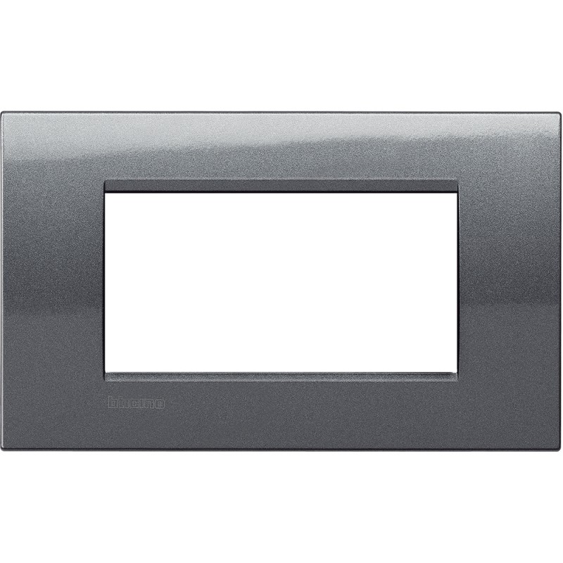 

LNA4804AC Рамка LivingLight Квадрат Нержавеющая сталь 4-модульная Bticino, LivingLight Квадрат LNA4804AC