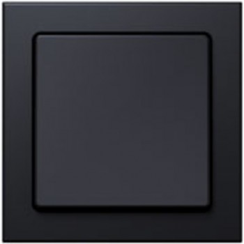 10116096 Рамка Q.3 Антрацитовый с эффектом бархата 1-постовая Berker фото