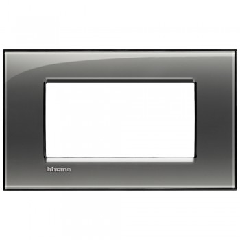 LNA4804KF Рамка LivingLight Квадрат Лондонский туман 4 модуля Bticino фото