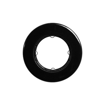 34801272 Рамка 1-ная, черный фарфор Fontini DO фото