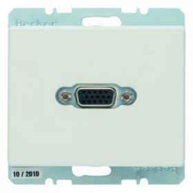 

3315400069 BMO VGA AS цвет: полярная белезна Berker, Arsys 3315400069