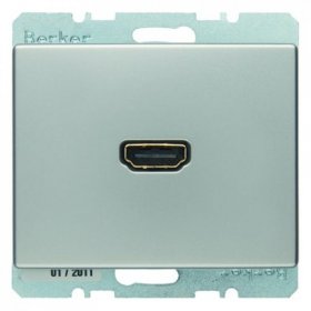 

3315429004 BMO HDMI AS цвет: лакированный алюминий Berker, Arsys 3315429004