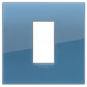 19641.64 Рамка Arke Classic ультрамарин 1 модуль Vimar фото