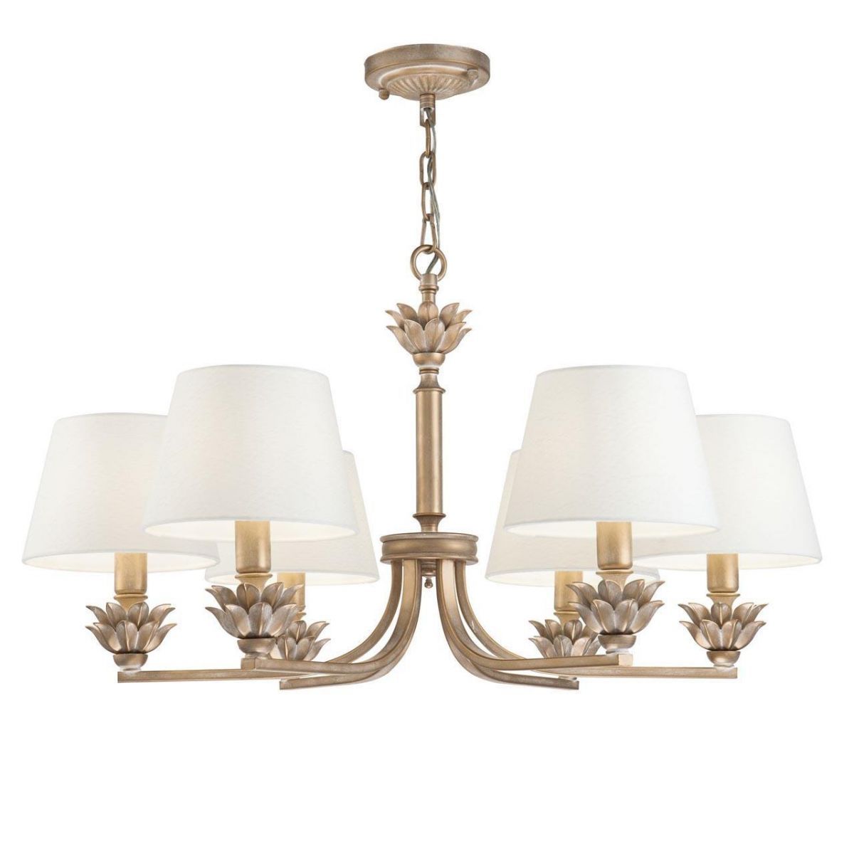 

Подвесная люстра Maytoni Barbara H003PL-06MG, Белый, Barbara H003PL-06MG