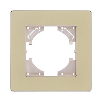 Рамка 1-кратная золотой Kollinger Eleganz Acryl EA1GD фото