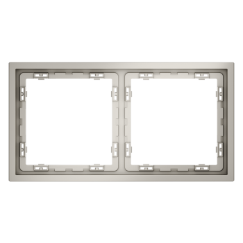 Рамка на 2 поста, кашемир Voltum S70 VLS100203 фото