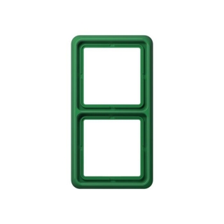 CD582GN Рамка CD 500 Зеленый 2-постовая Jung фото